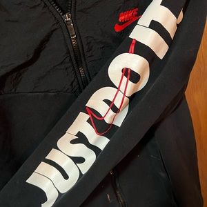 Nike hoodie. Bleach stain